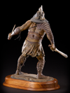 Attack pose of Dimachaeri Gladiator by Tom White Bronze Roman Gladiator sculpture, Dimachaeri gladiator statue, sculptures of warriors, military and fighting soldier sculptures, monumental bronze historical gladiators, commission a sculptor, centurion soldier statues, historic roman spartan statues, gladiator fighting sculptures, veteran and military bronze monuments, heroic historic warrior statues