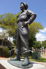 Monumental life-size bronze statues of Medal of Honor recipients, including Sp5c Clarence E. Sasser, life-size bronze statue of a Gold Star Mom, 40-ft. Brazoria County Ring of Honor in Angleton, Texas; MOH Pfc. Emory L. Bennett, Riverside Park, Cocoa, FL; portrait bronze sculpture of MOH Marine Kenneth Worley.  Created by Tom White, figurative monumental bronze sculptor, public war memorials honoring soldiers, military sculptures - Army, Air Force, Navy, Marines, Coast Guard, historical war memorials, Civil War monuments, Buffalo soldiers, commission a sculpture of a soldier hero.