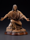 "Christ Our Rock" lifesize monumental statues of Jesus and children, tabletop bronze sculptures of Jesus, Tom White, Christian Sculptor,Tannersville, Pennsylvania Our Lady of Victory Church, Davidson Memorial Prayer Garden Gatesville, TX, Christian sculptures, tabletop Biblical faith-based sculptures, statues of Christ, public monuments, statues of Jesus welcoming children, Jesus Christ sculptures, religious monumental bronze sculptures, liturgical statues, inspirational gifts, sculptures Jesus in the garden of gethsemane, bronze communion sculptures, wash disciples feet sculpture scene