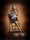 tabletop Gold Star Mom bronze statue, Gold Star Mom Monument, Brazoria County Ring of Honor, veterans memorial, Medal of Honor sculptures, Tom White, Monumental Bronze Sculptor, custom commissions, public art monuments and historical memorials, military sculptures, soldiers statues, bronze war memorials, bronze portraits, family memorial bronze sculptures, Christian sculptures, Jesus statues commission a sculptor, monumental sculptures bronze, public monumental bronze statues, figurative sculptures, life-size bronze commissions